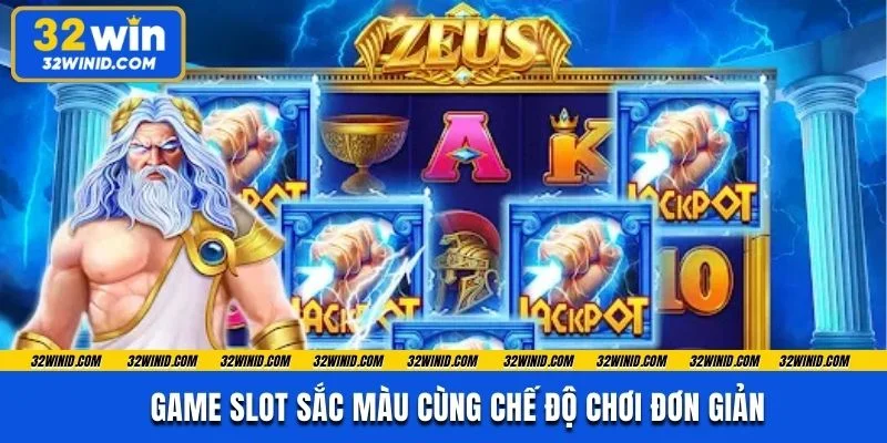 Game slot sắc màu cùng chế độ chơi đơn giản