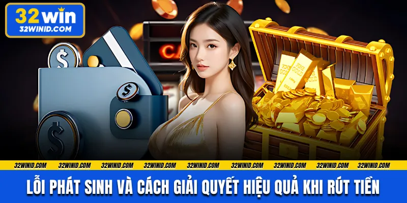 Lỗi phát sinh và cách giải quyết hiệu quả khi rút tiền 